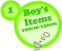 �j�̎q�p100cm-130cm